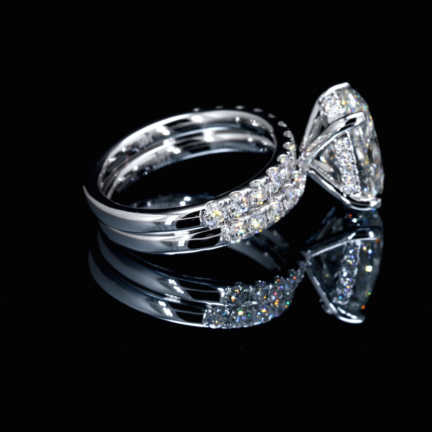 5.33CT Certified Lab-Grown Diamond Engagement Ring in 14K