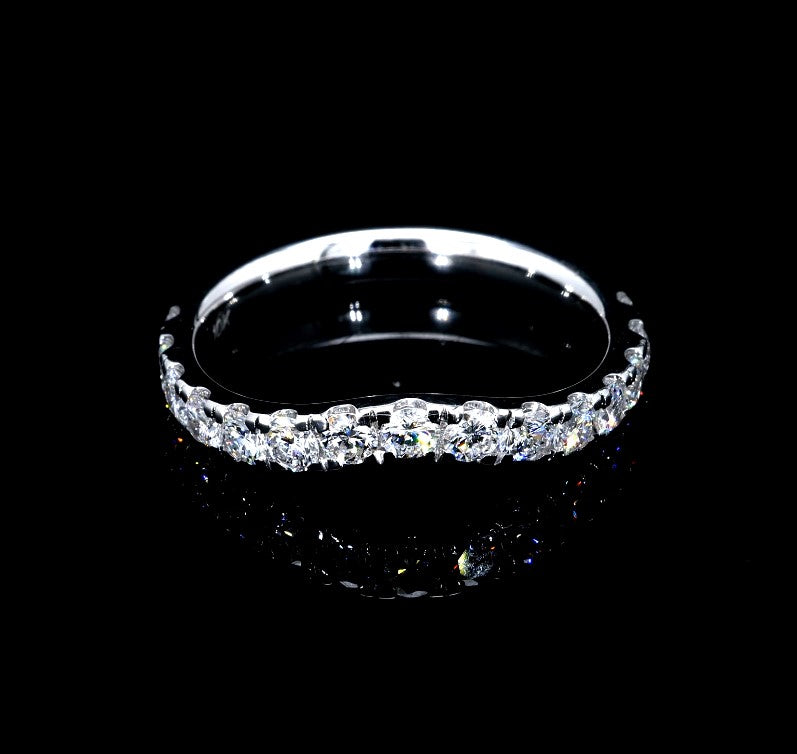 0.93W Certified Lab-Grown Diamond Engagement Ring in 14K