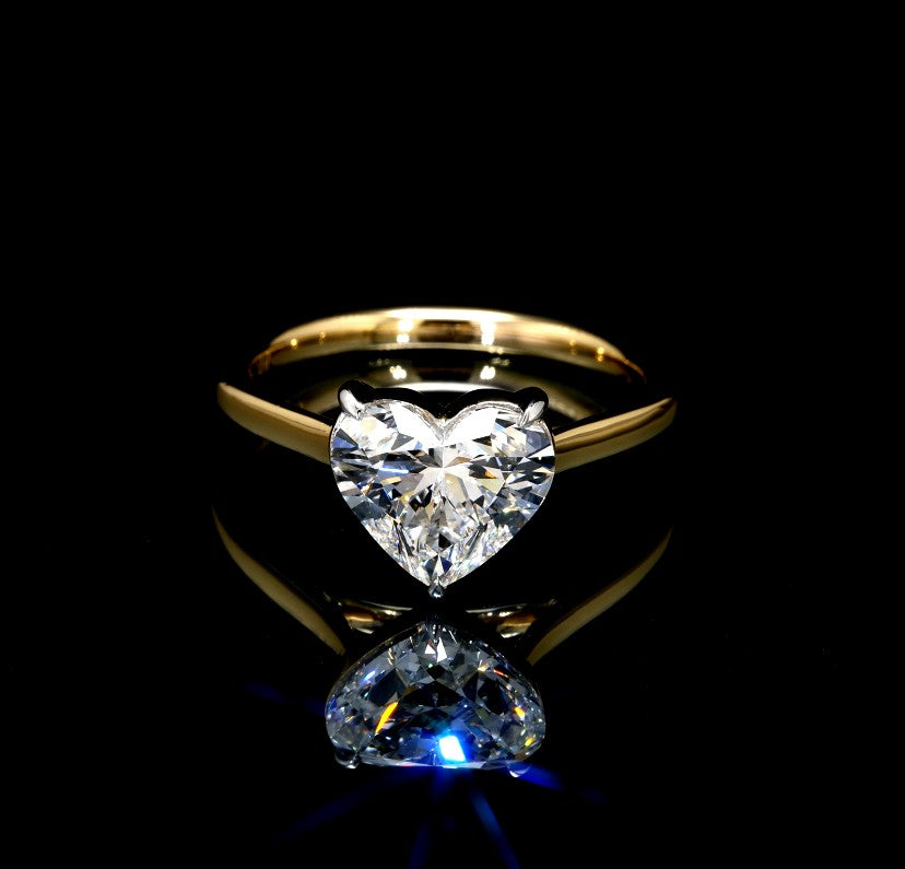 2.53W Certified Lab-Grown Diamond Engagement Ring in 14K