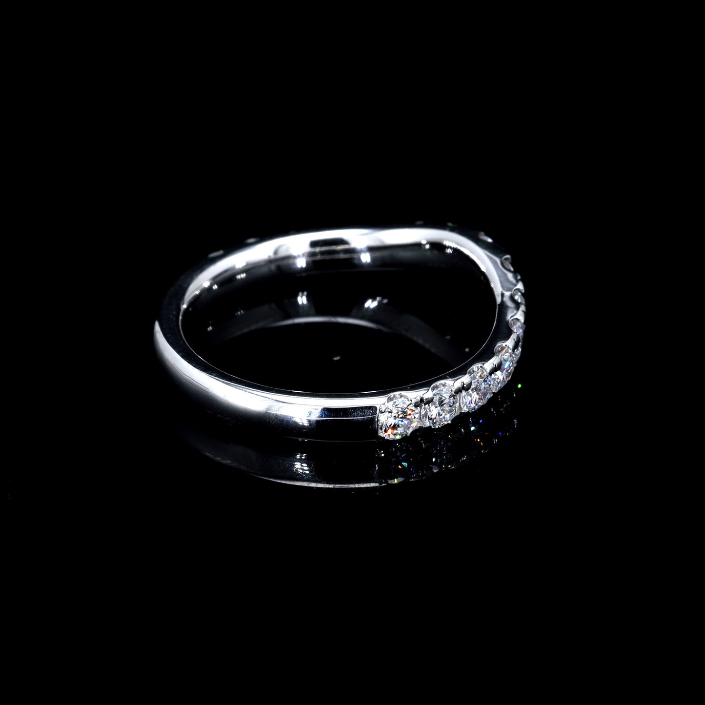 0.93W Certified Lab-Grown Diamond Engagement Ring in 14K
