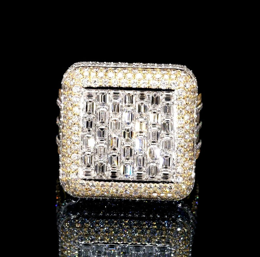6.96CT Certified Lab-Grown Diamond Engagement Ring in 14K