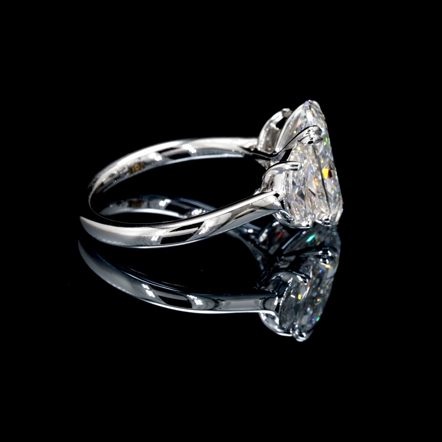 5.95CT Certified Lab-Grown Diamond Engagement Ring in 14K