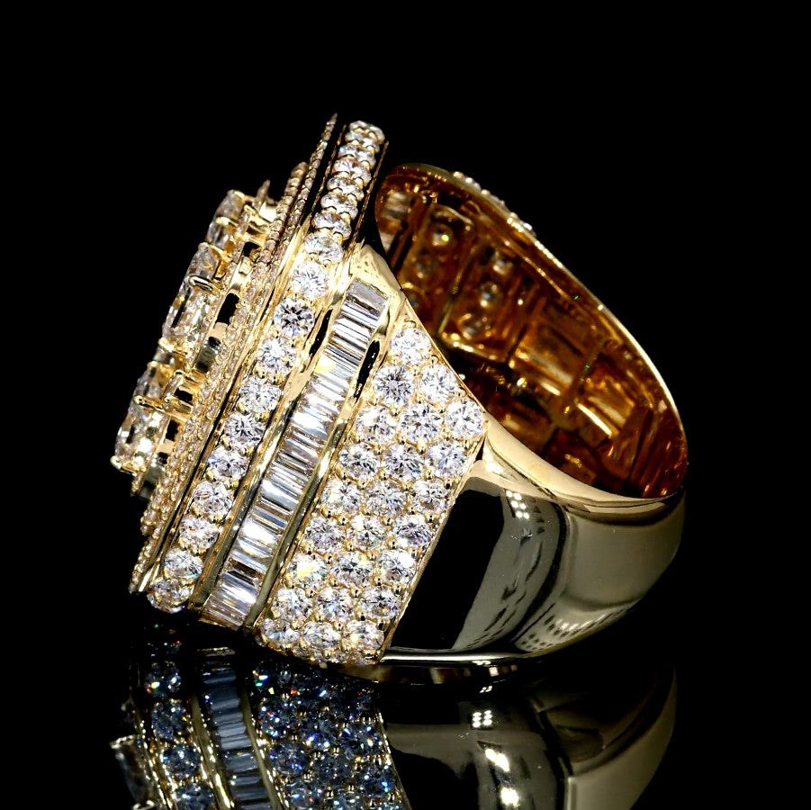7.90CT Certified Lab-Grown Diamond Engagement Ring in 14K
