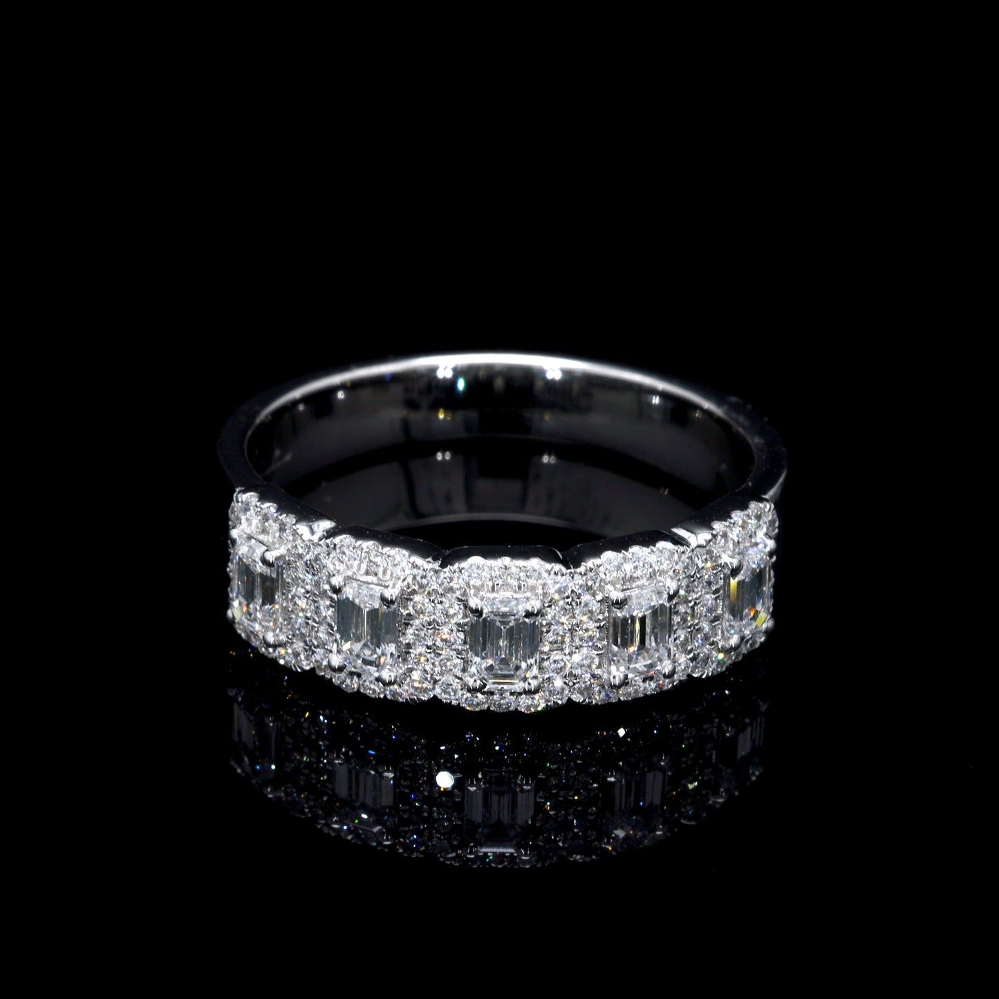 0.94W Certified Lab-Grown Diamond Engagement Ring in 14K