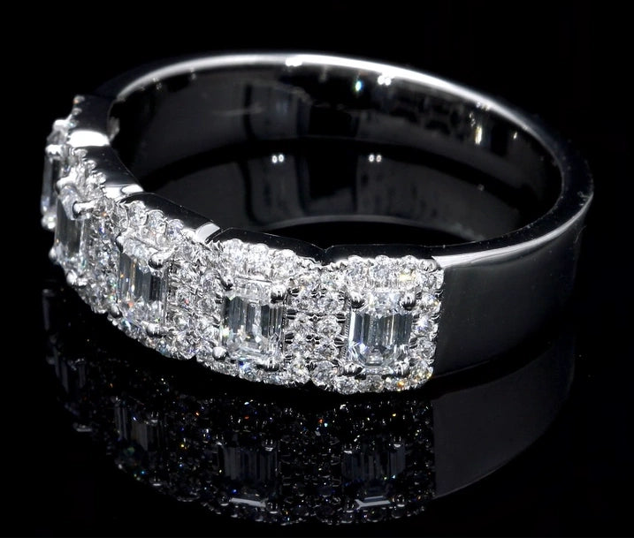 0.94W Certified Lab-Grown Diamond Engagement Ring in 14K