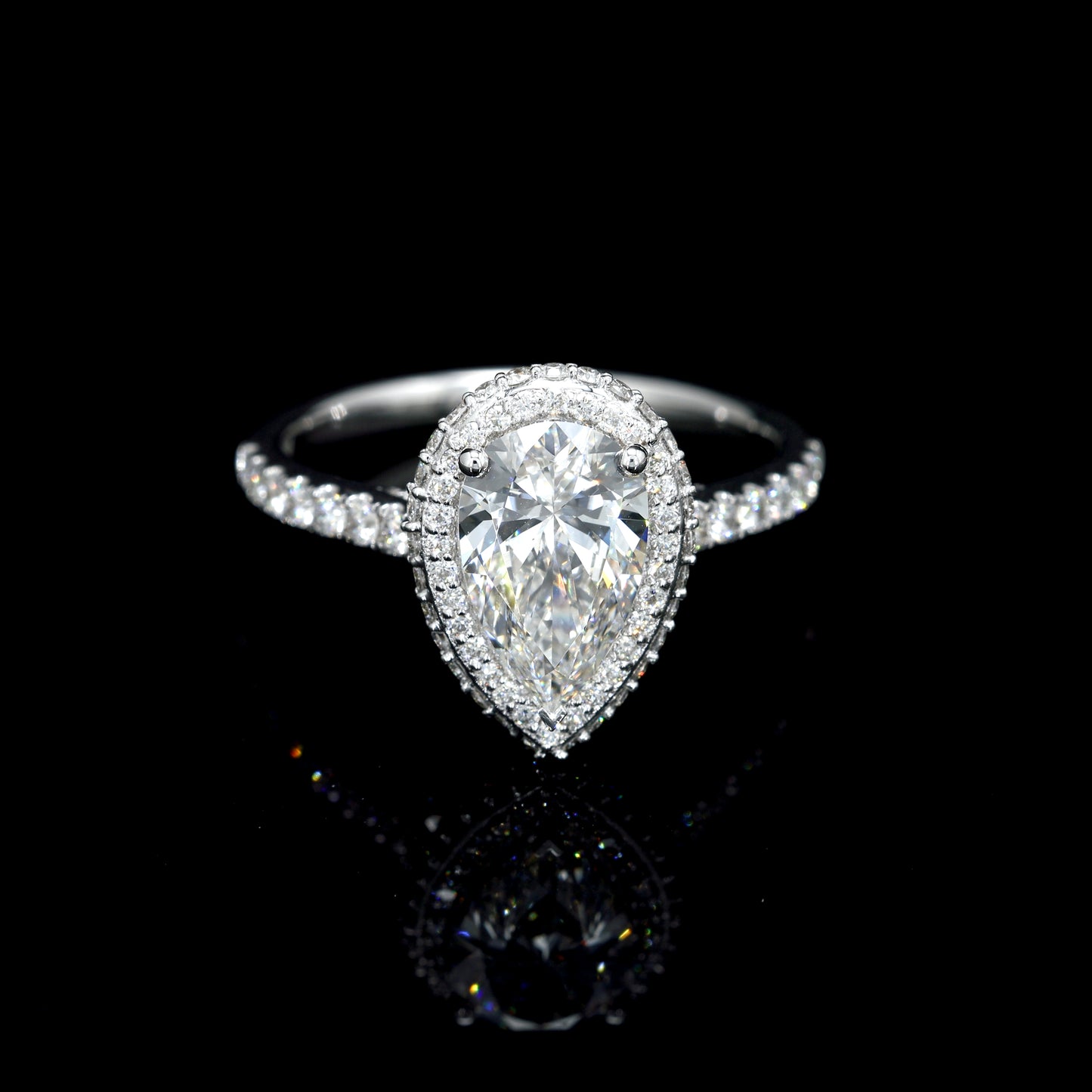 2.16CT Certified Lab-Grown Diamond Engagement Ring in 14K