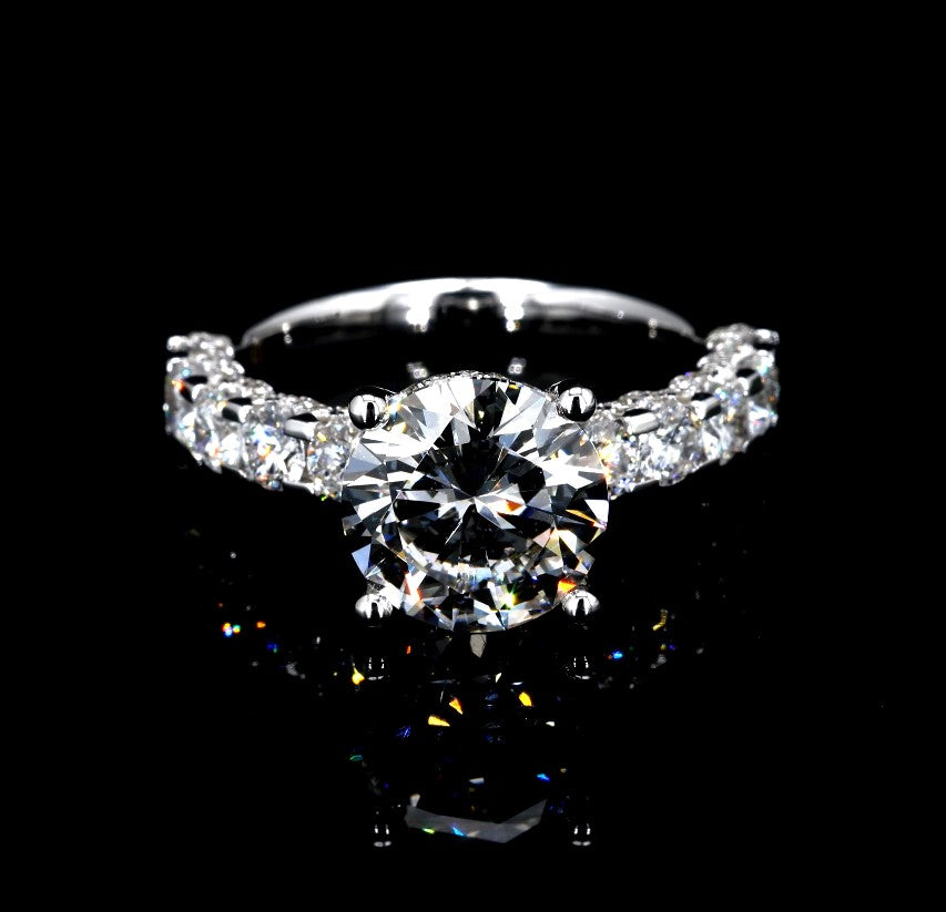 4.52CT Certified Lab-Grown Diamond Engagement Ring in 14K