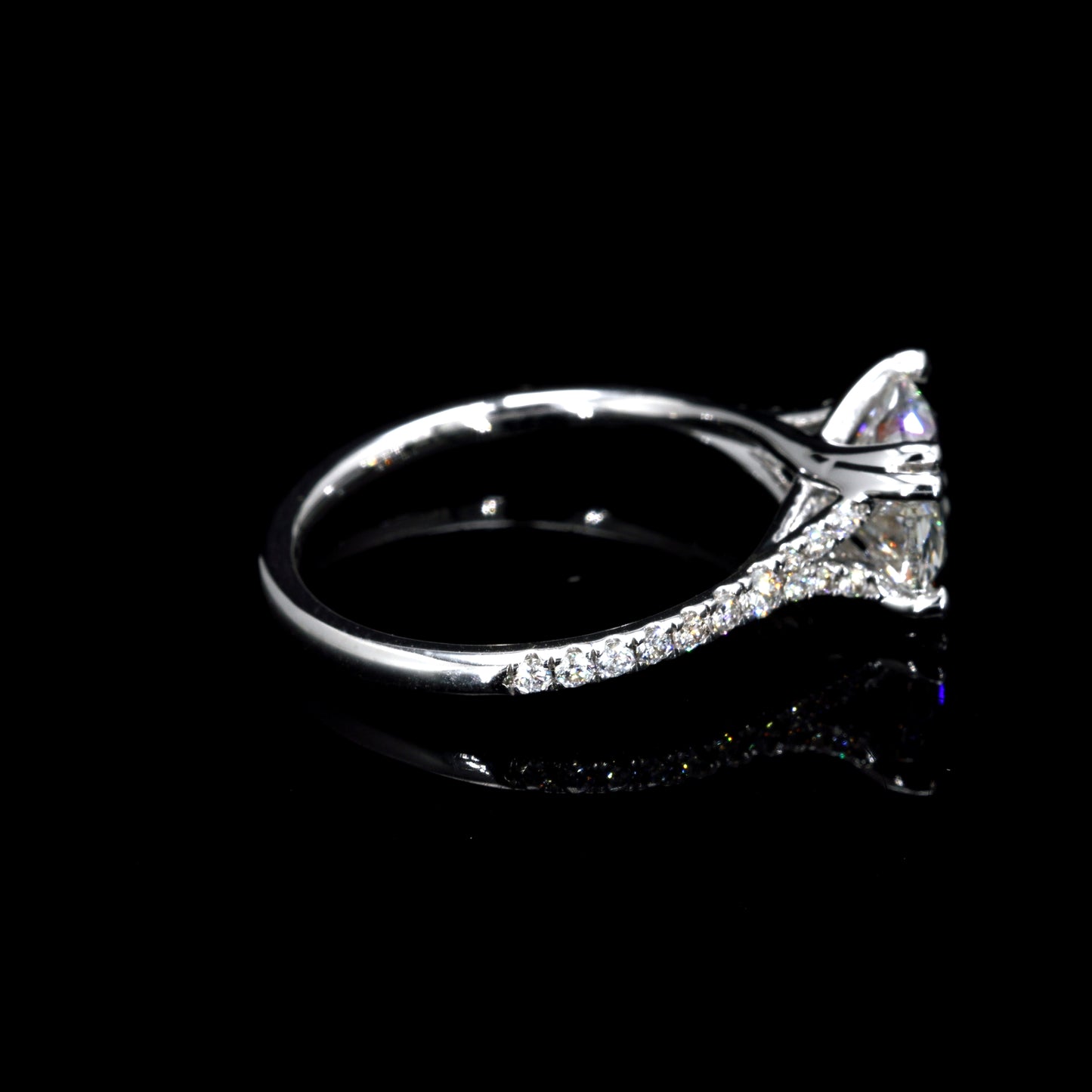 2.26CT Certified Lab-Grown Diamond Engagement Ring in 14K