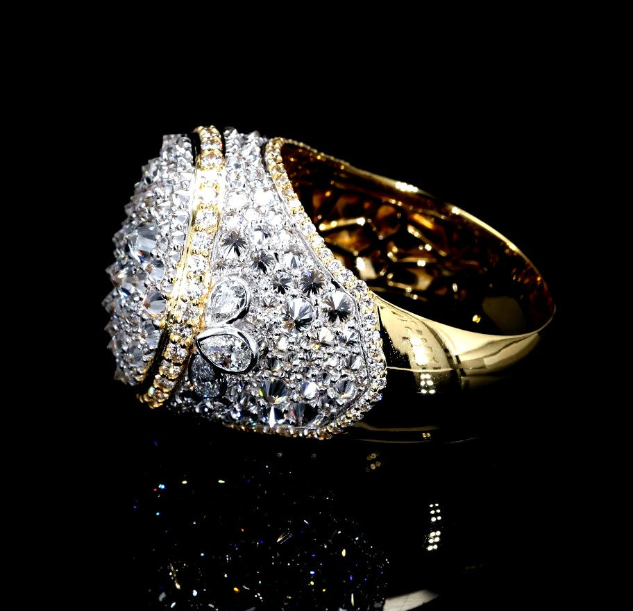 4.77CT Certified Lab-Grown Diamond Engagement Ring in 14K