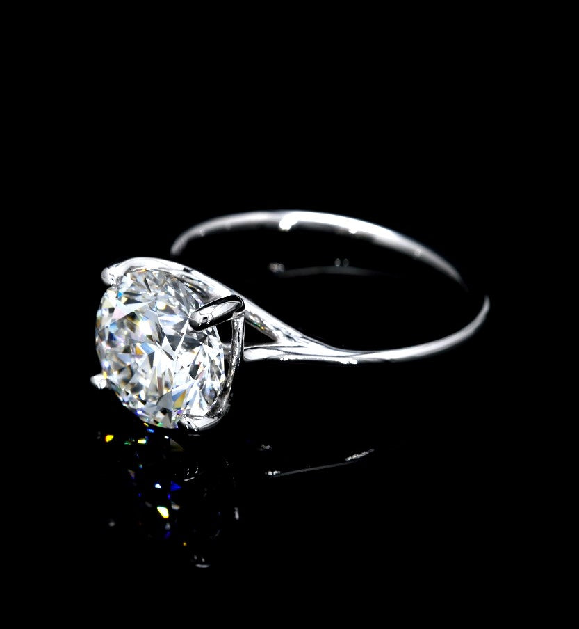 1CT Certified Lab-Grown Diamond Engagement Ring in 14K