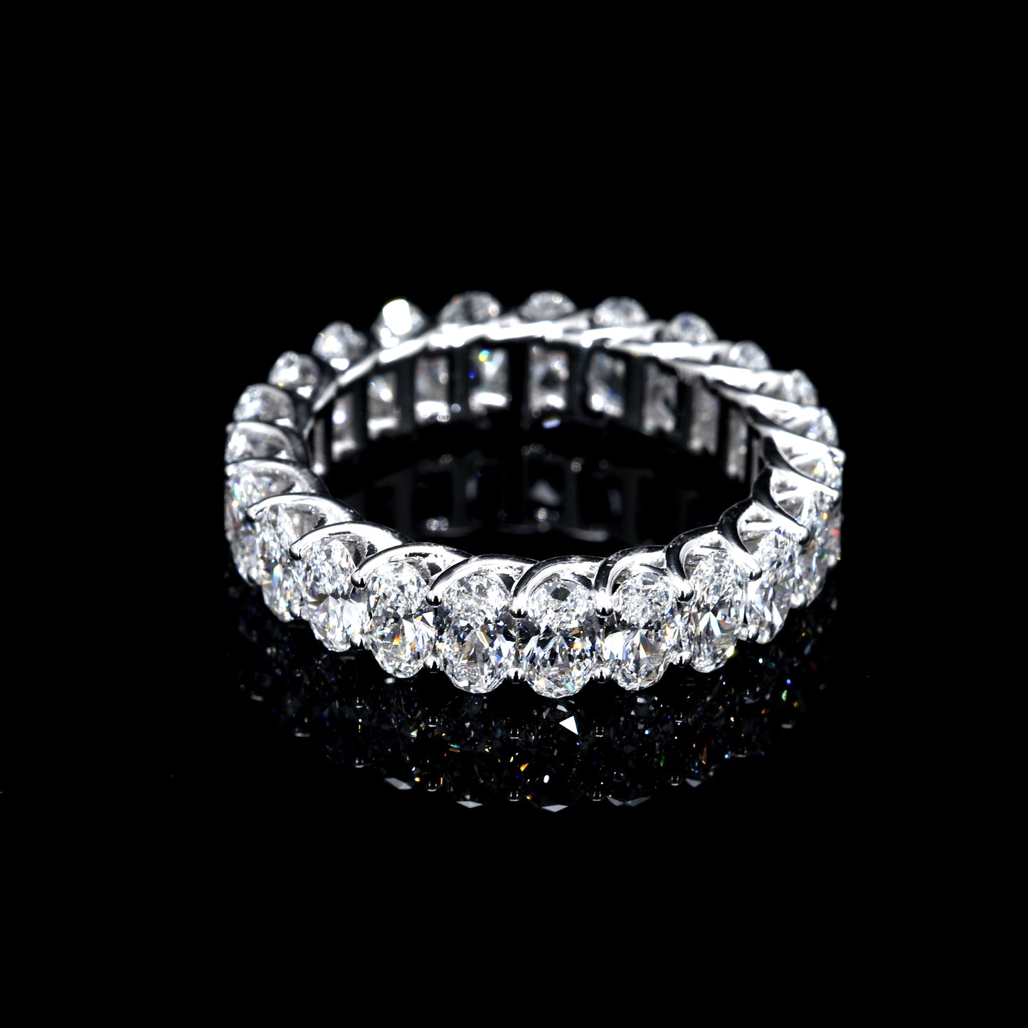 4.21CT Certified Lab-Grown Diamond Engagement Ring in 14K
