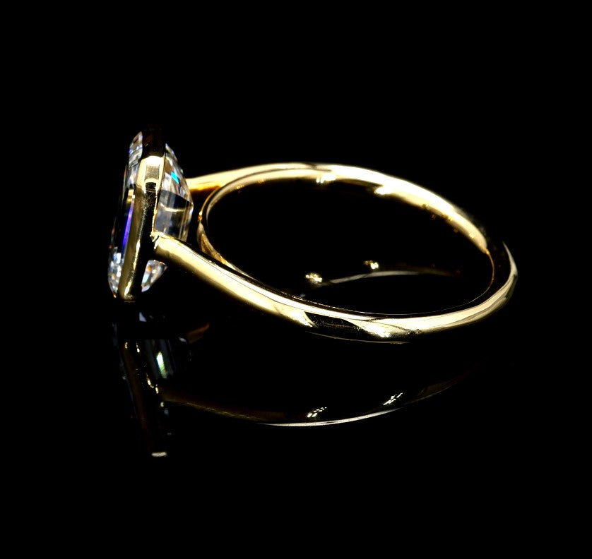 2.50CT Certified Lab-Grown Diamond Engagement Ring in 14K