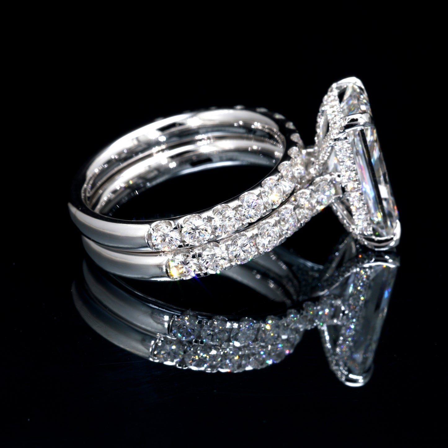 6.13CT Certified Lab-Grown Diamond Engagement Ring in 14K