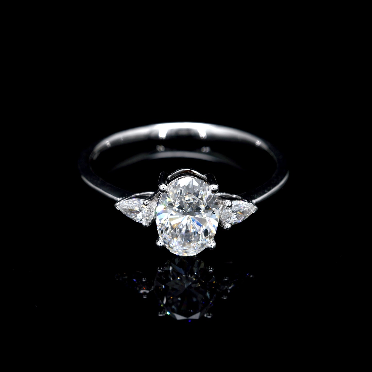 1.01W Certified Lab-Grown Diamond Engagement Ring in 14K