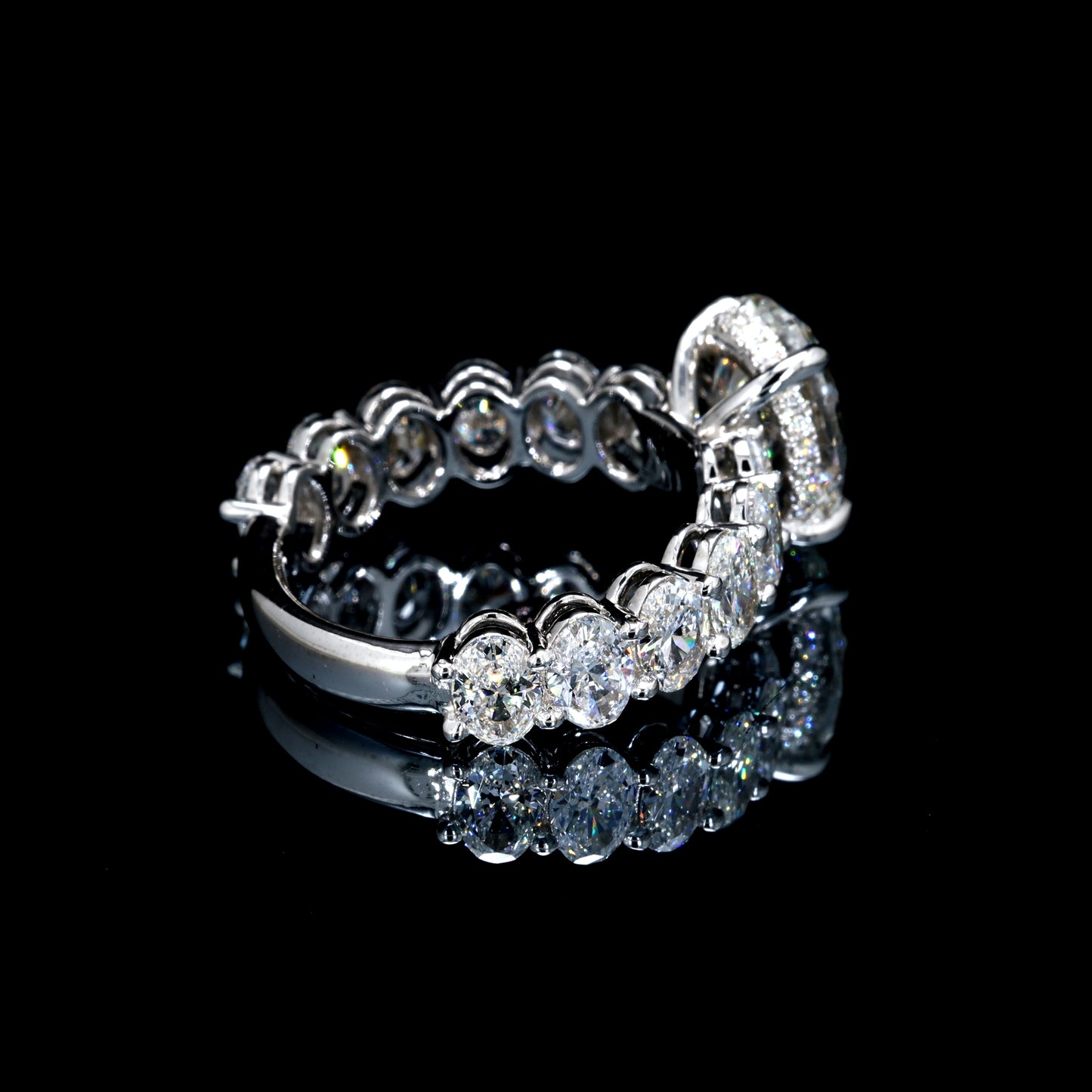 6.04CT Certified Lab-Grown Diamond Engagement Ring in 14K