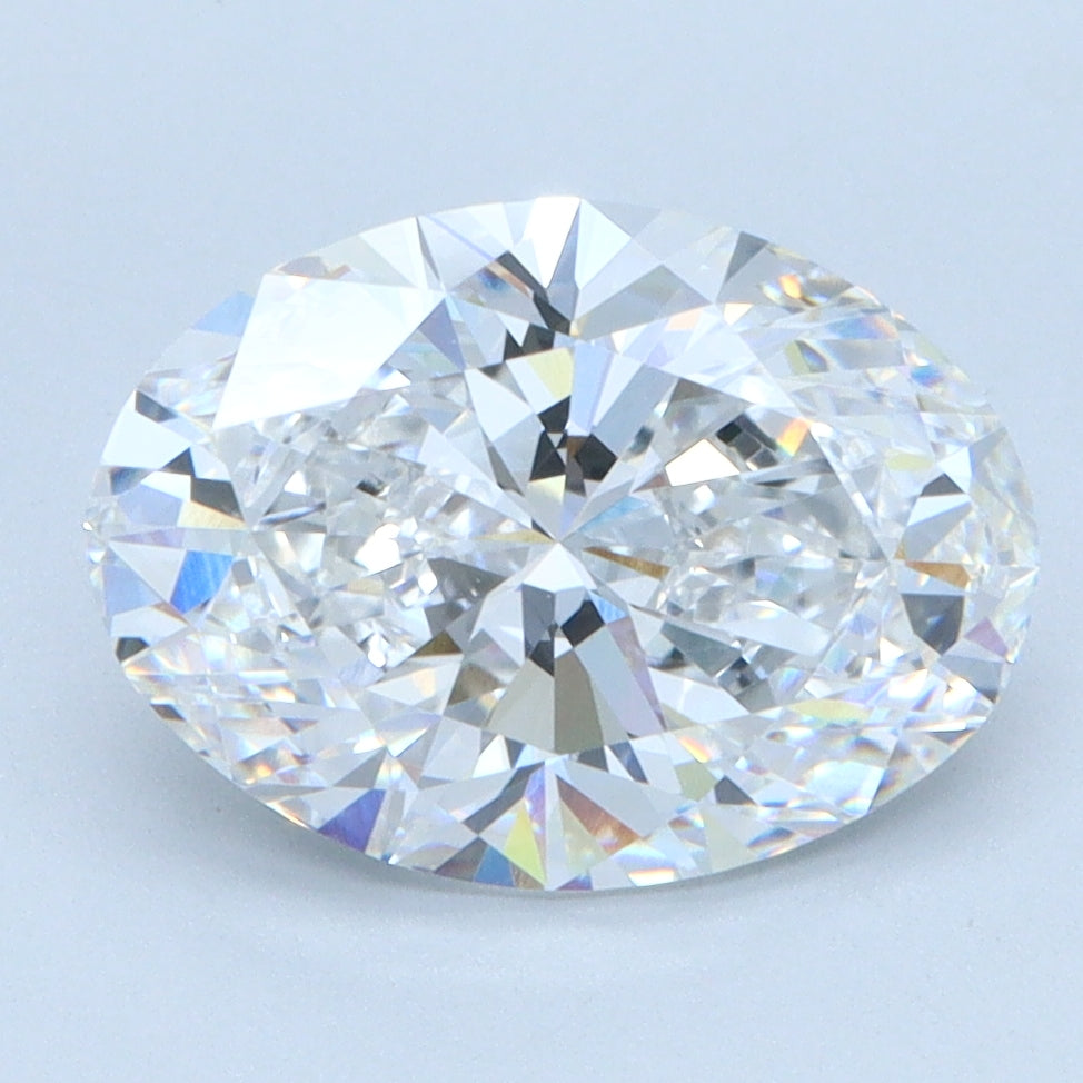 2.22 CT Oval Diamond D VVS2