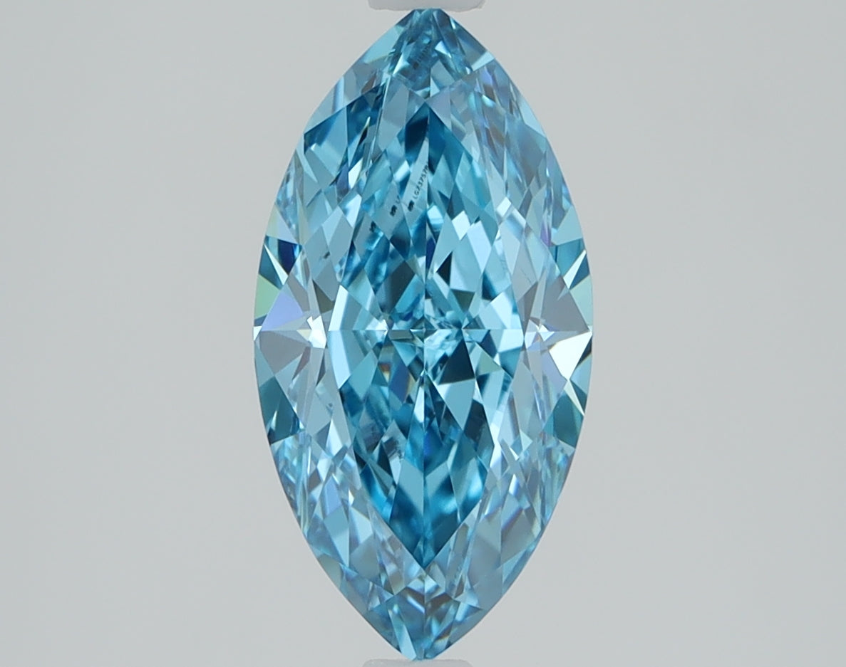1.57 CT Marquise Diamond BLUE VVS2