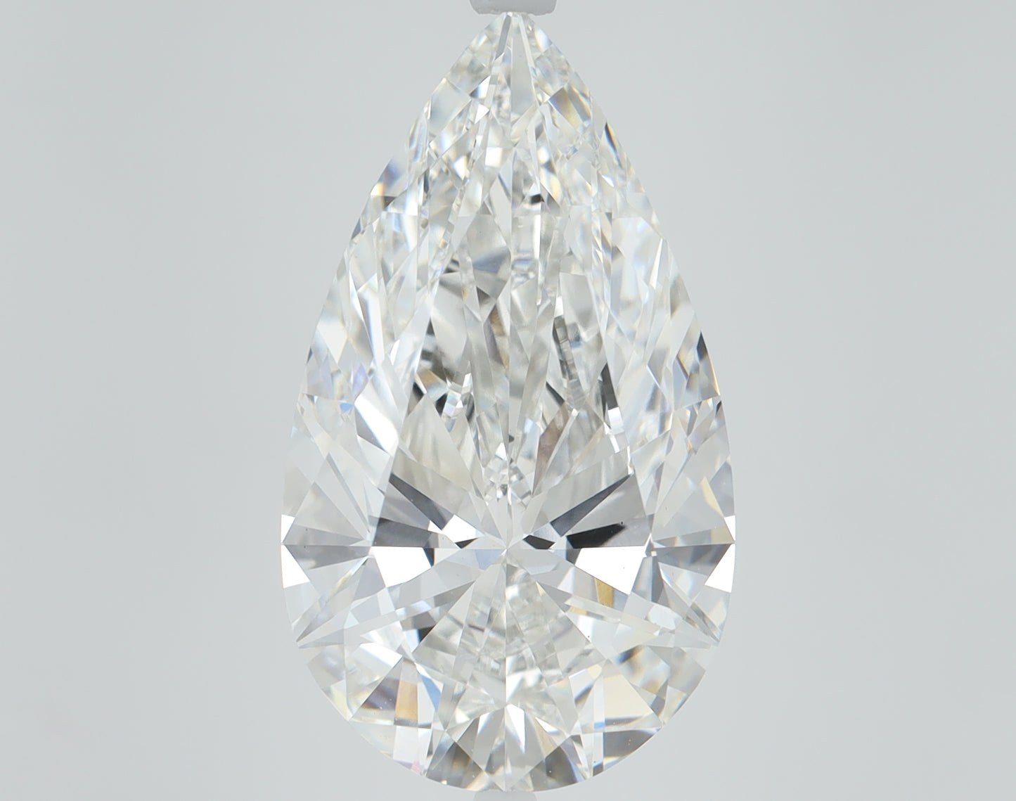 8.08 CT Pear Diamond E VS1