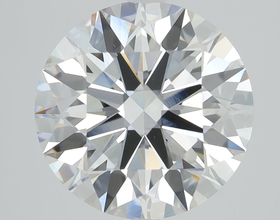 2.98 CT Round Diamond F VVS2