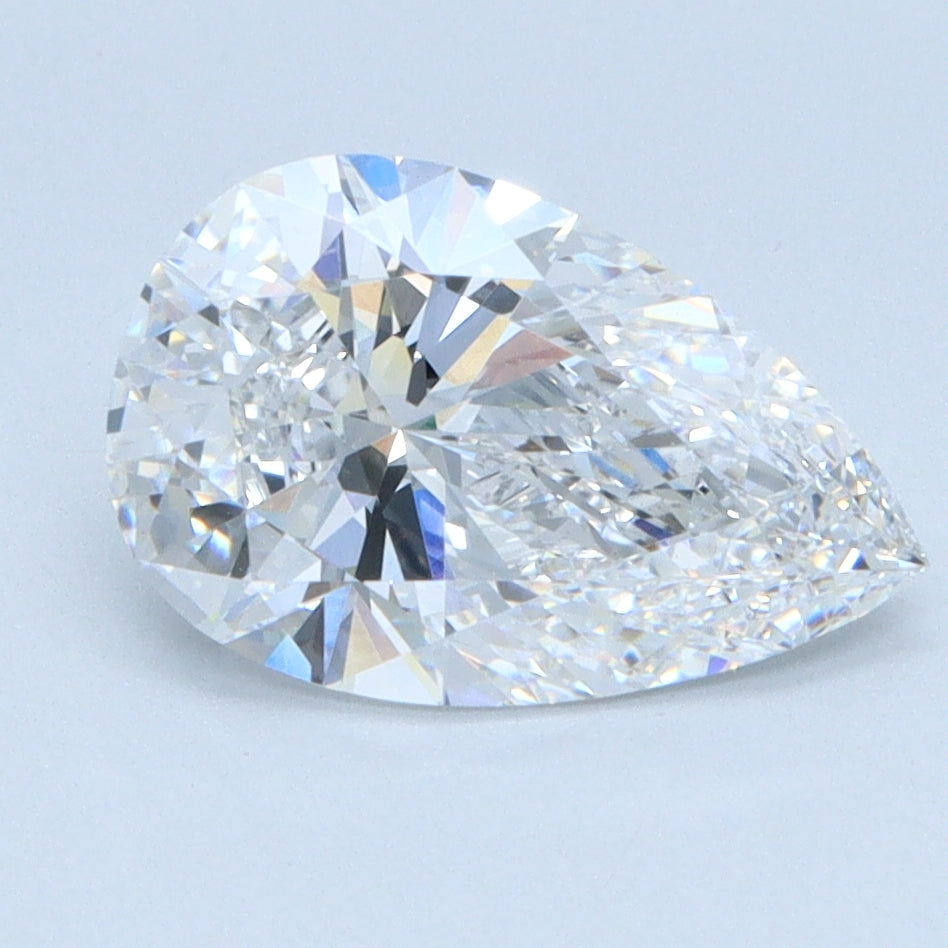1.58 CT Pear Diamond D VS1