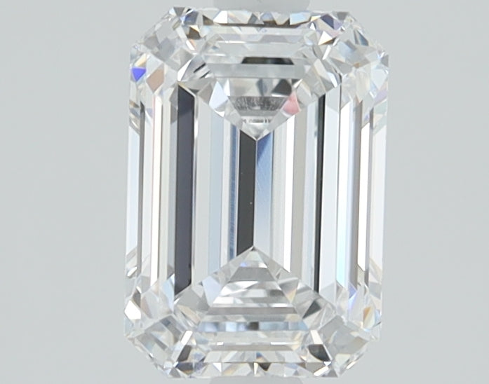 1.22 CT Emerald Diamond D VVS2