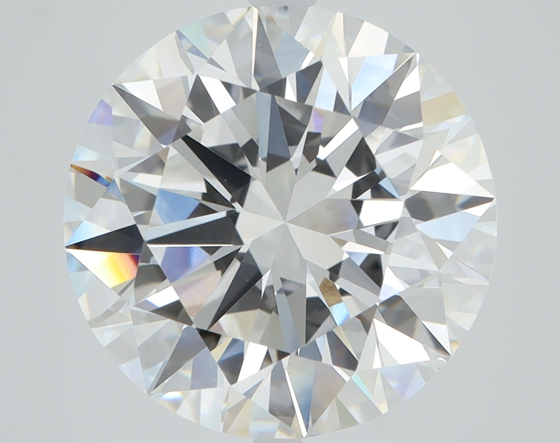 7.01 CT Round Diamond F VVS2