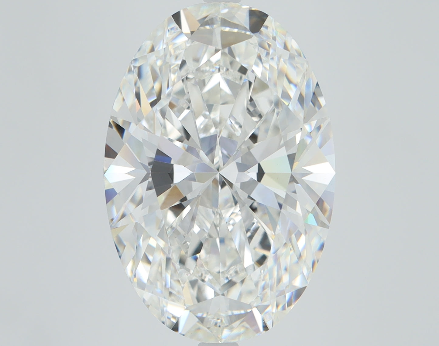 8.07 CT Oval Diamond E VS1