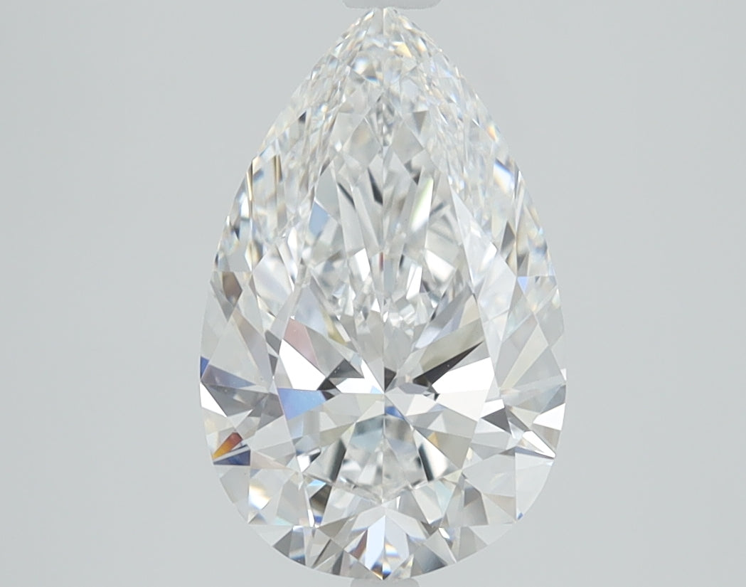 2.05 CT Pear Diamond D VVS2