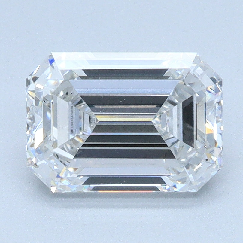 1.74 CT Emerald Diamond F VS1