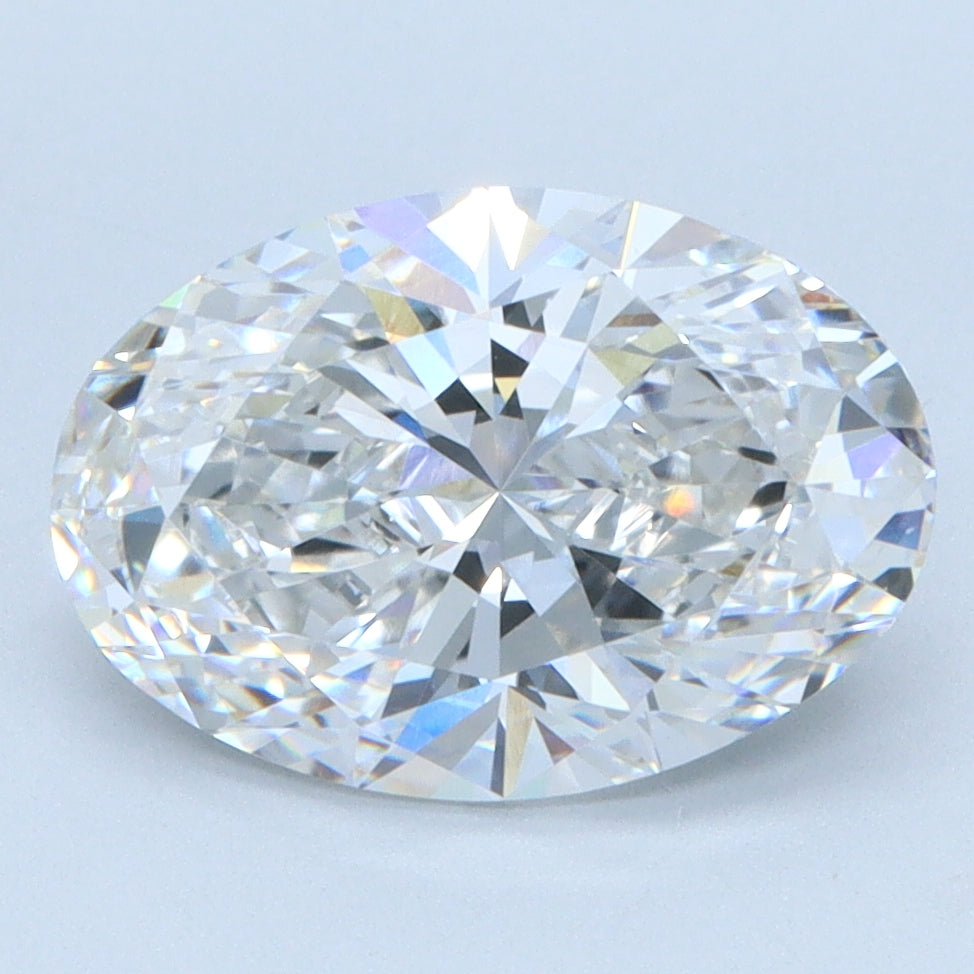 2.37 CT Oval Diamond F VVS2
