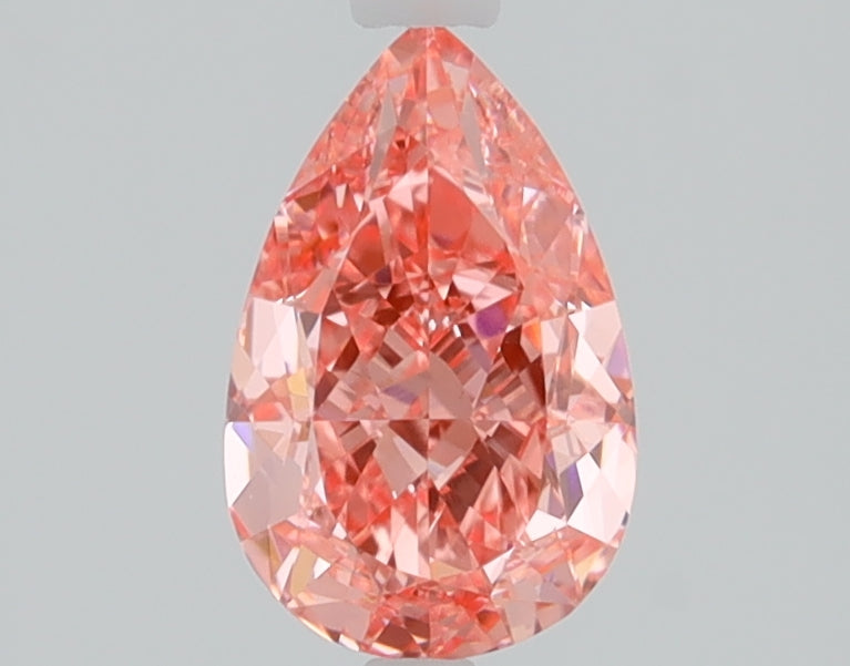 1.09 CT Pear Diamond PINK VVS2