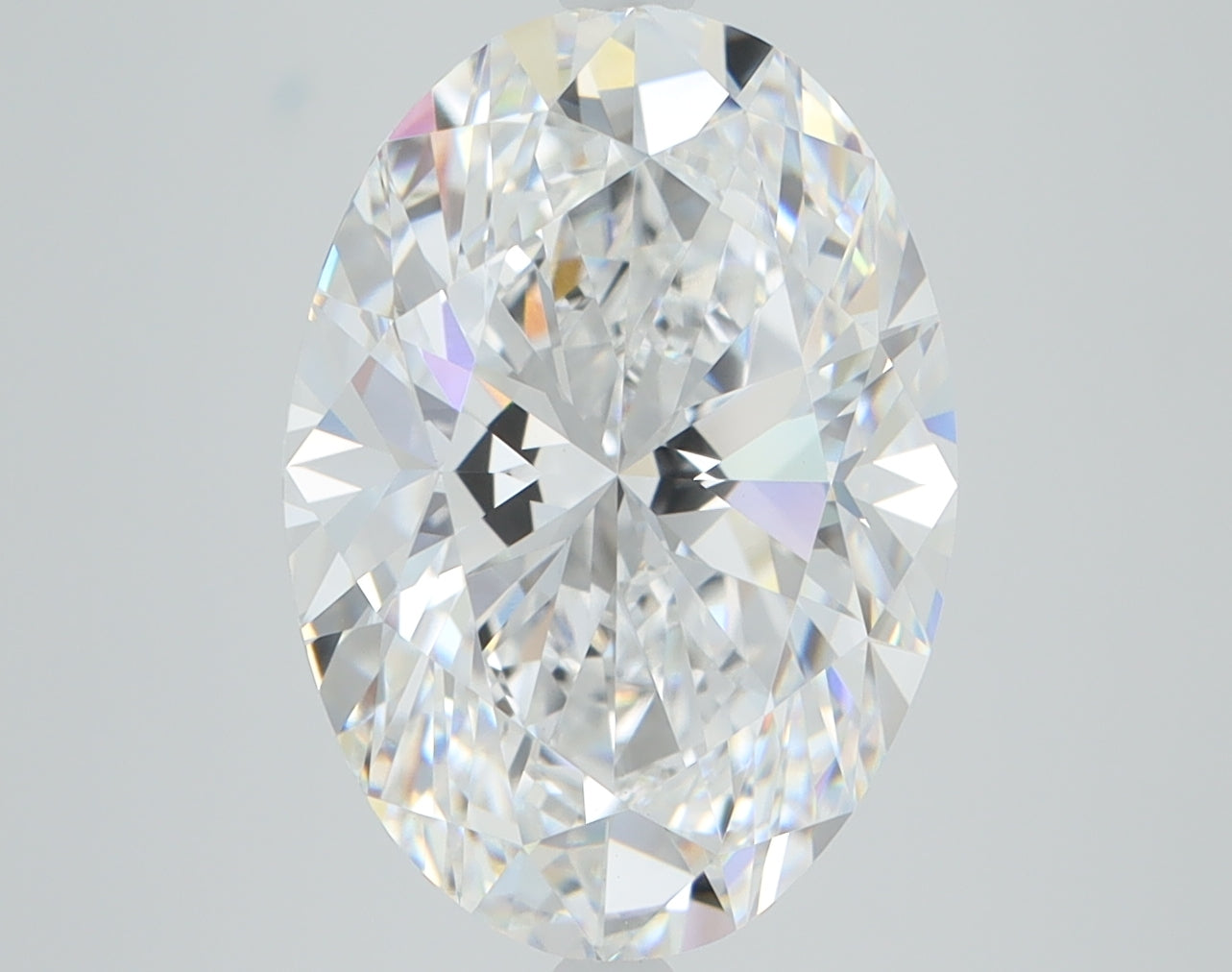 3.27 CT Oval Diamond D VVS2