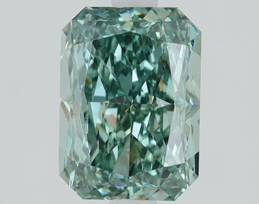 1.42 CT Radiant Diamond GREEN VS1
