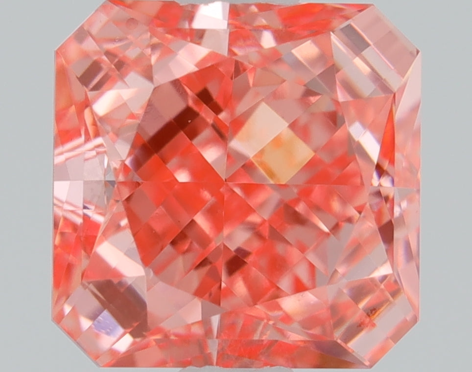 1.08 CT Cushion Diamond PINK VS1