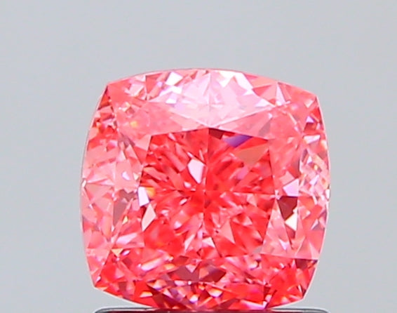 1.52 CT Cushion Diamond PINK VVS2