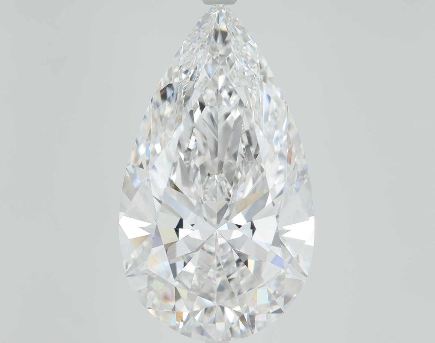 9.06 CT Pear Diamond F VVS2