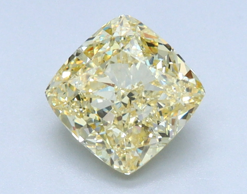 1.18 CT Cushion Diamond YELLOW VS2