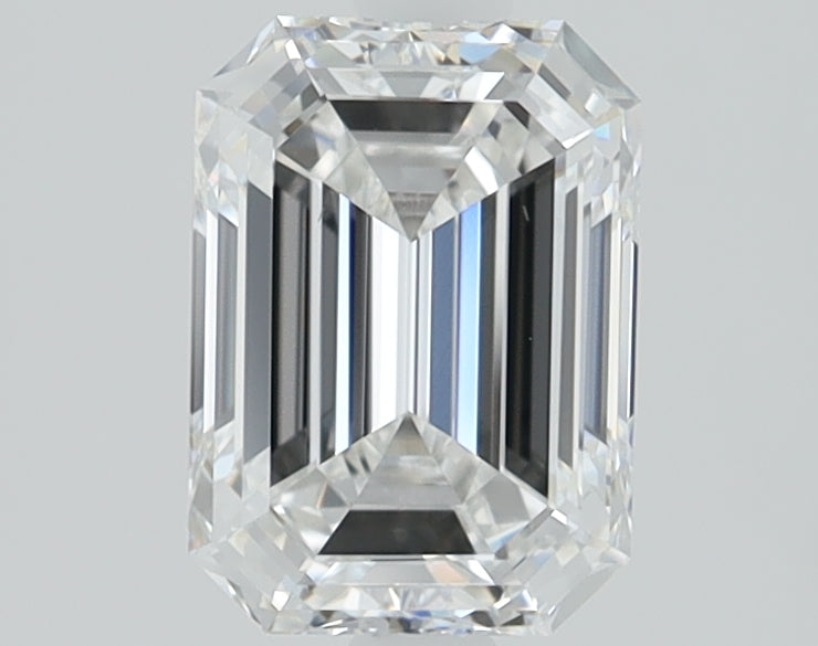 1.41 CT Emerald Diamond E VS1