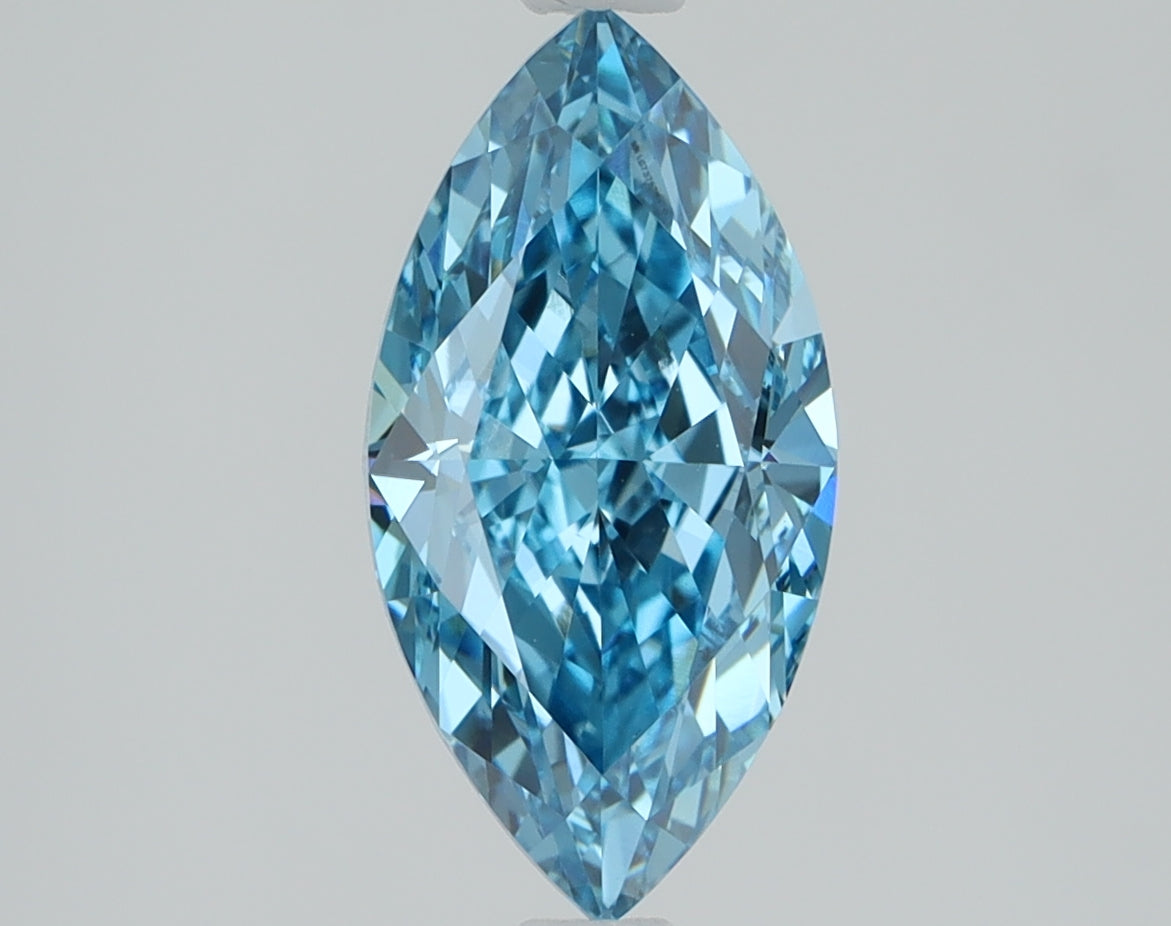 1.54 CT Marquise Diamond BLUE VS1