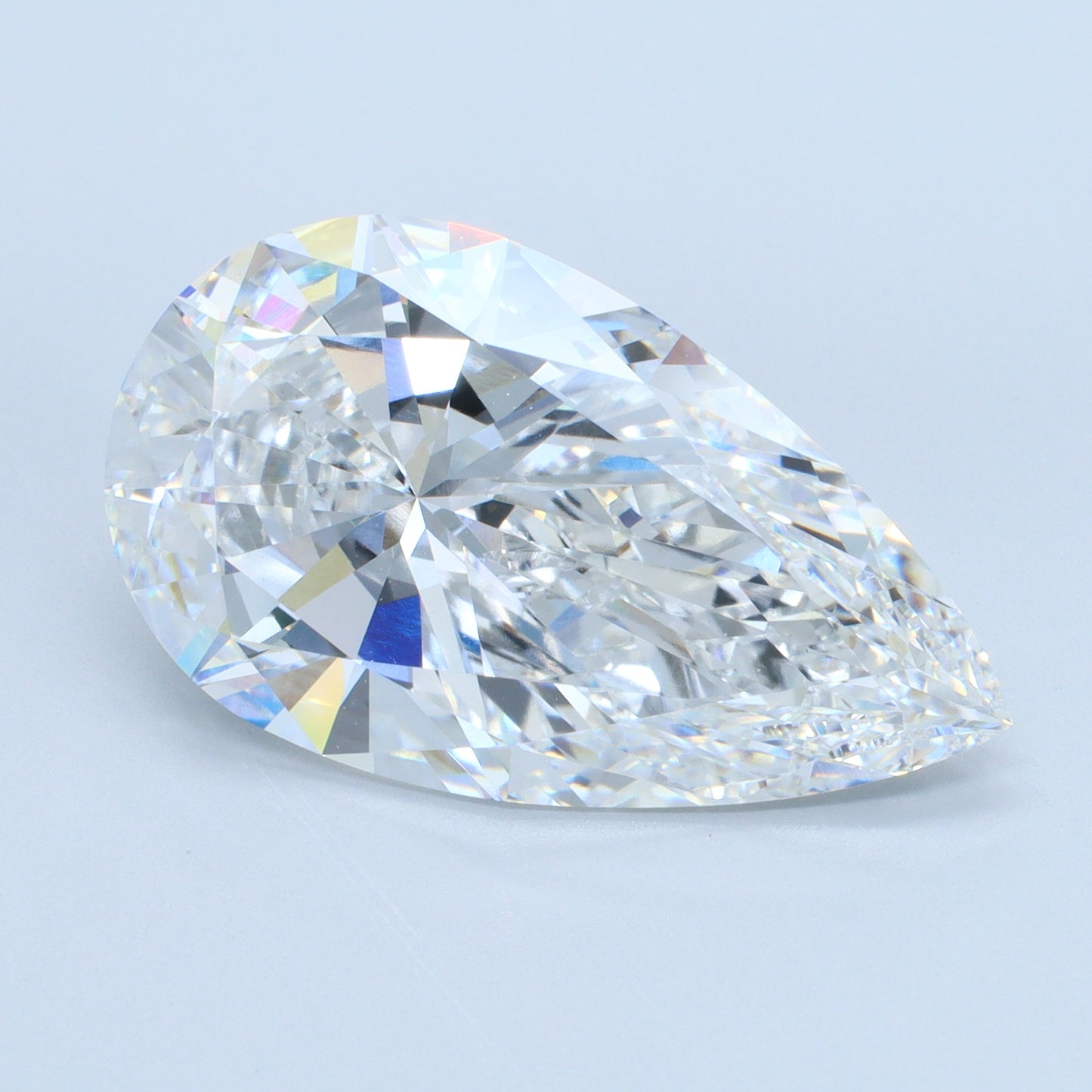 9.06 CT Pear Diamond E VS1