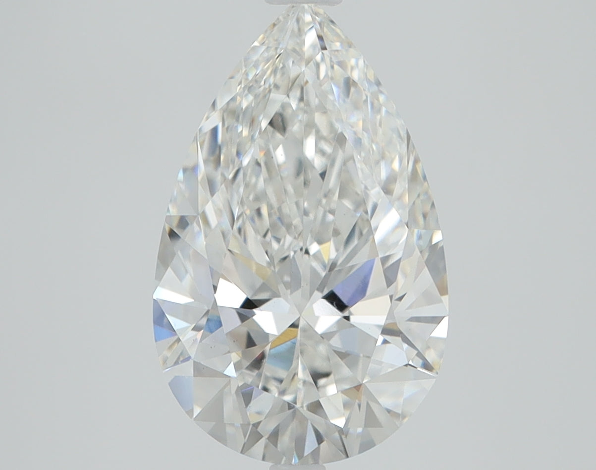 2.07 CT Pear Diamond F VS1