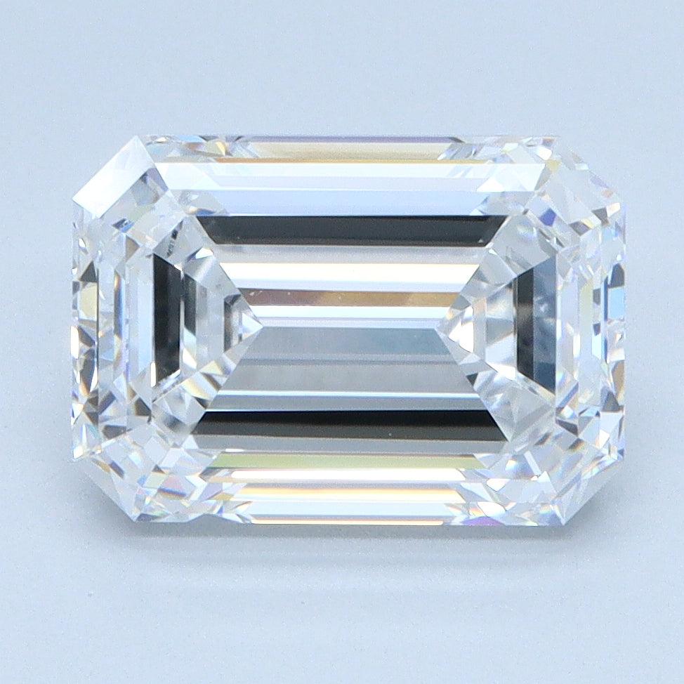 3.01 CT Emerald Diamond D VVS2