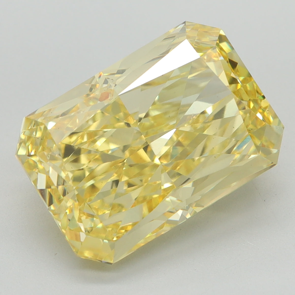 6.06 CT Radiant Diamond YELLOW VS2