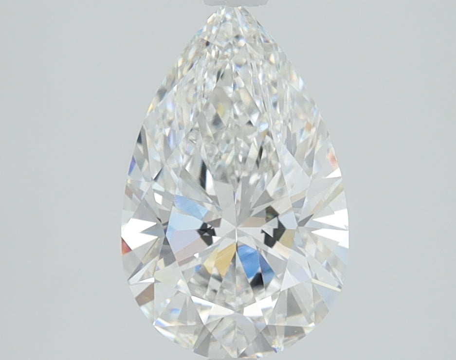 1.58 CT Pear Diamond E VVS2