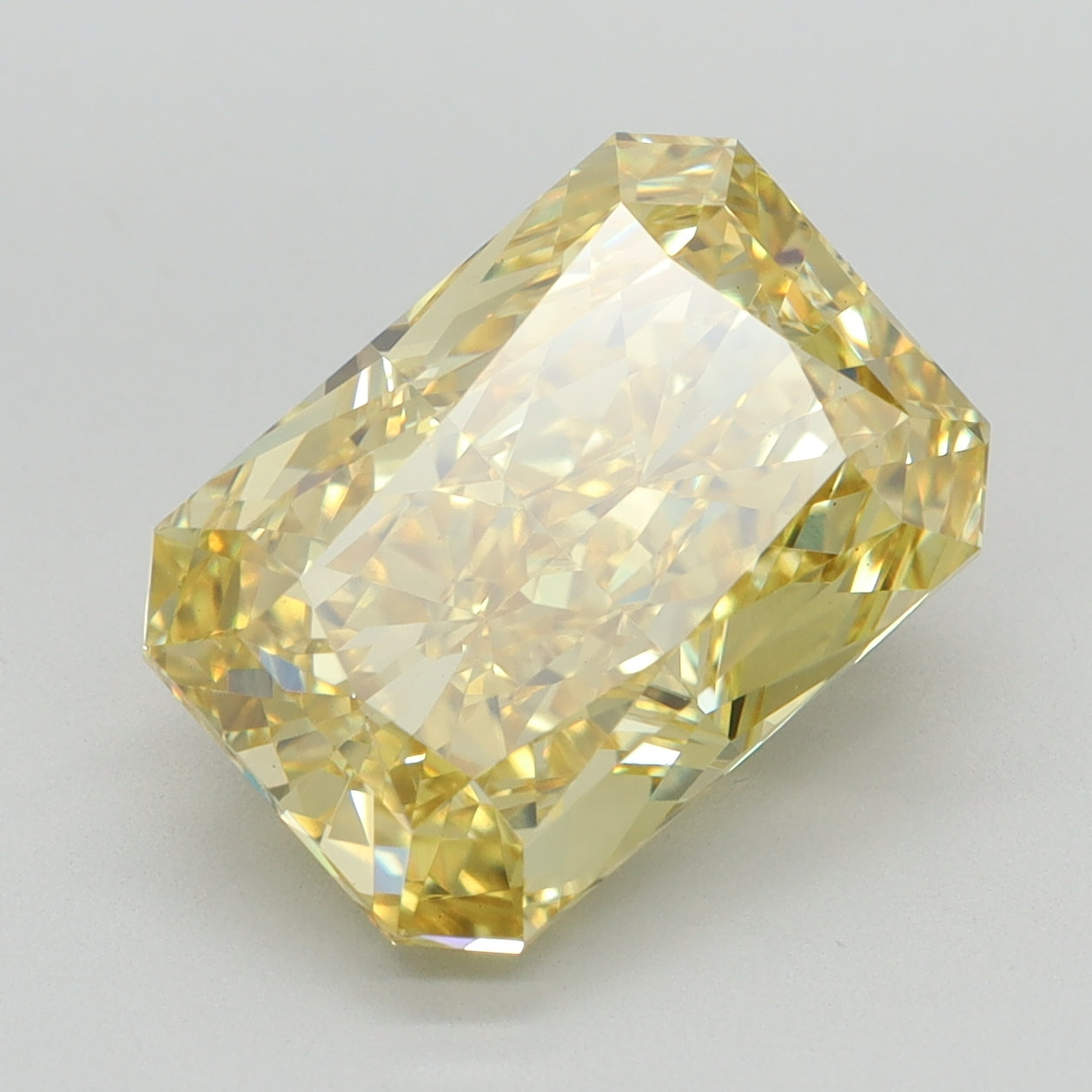 5.08 CT Radiant Diamond YELLOW VS1