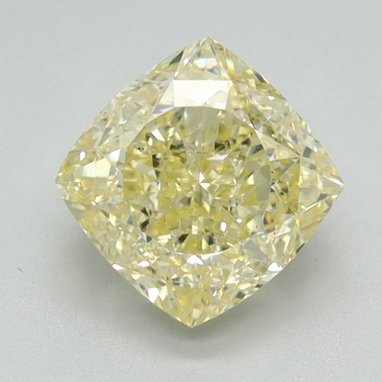 1.35 CT Cushion Diamond YELLOW VS1