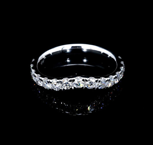 0.93W Certified Lab-Grown Diamond Engagement Ring in 14K