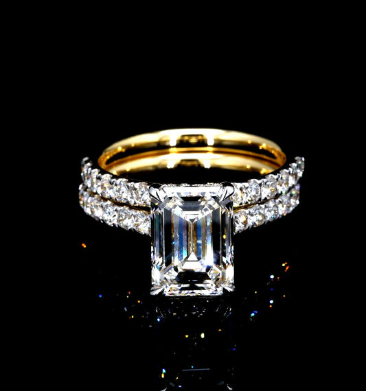 4.56CT Certified Lab-Grown Diamond Engagement Ring in 14K