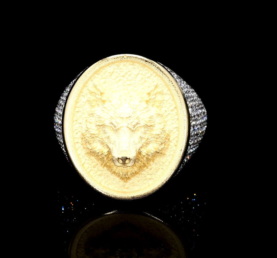 1.35CT Certified Lab-Grown Diamond Engagement Ring in 14K