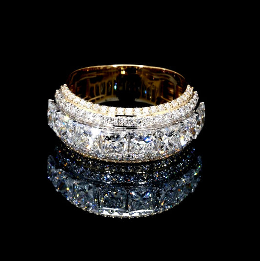 4.84CT Certified Lab-Grown Diamond Engagement Ring in 14K